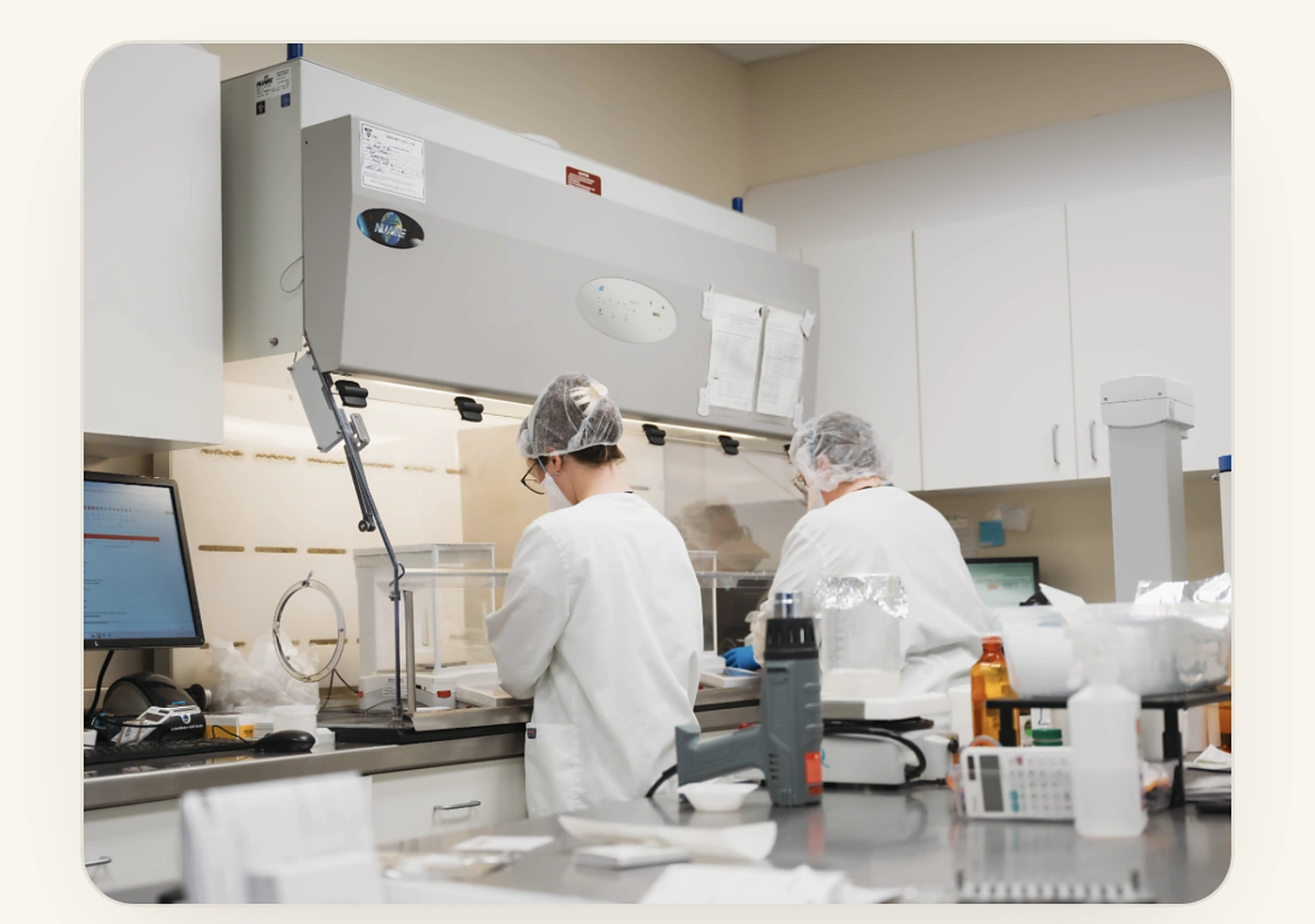 Inside the Dandurand compounding lab in Wichita